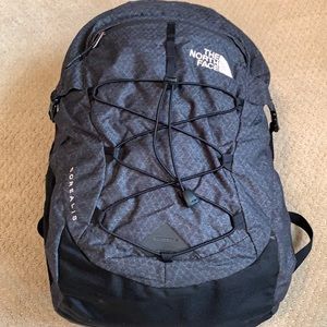 Rose Gold North Face Borealis Backpack